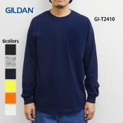 6.0oz ウルトラコットン 長袖ポケットTシャツ(GILDAN/ギルダン)