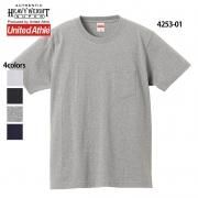 7.1oz オーセンティック スーパーヘヴィーウェイト ポケットTシャツ(オープンエンドヤーン)(United Athle/ユナイテッドアスレ)