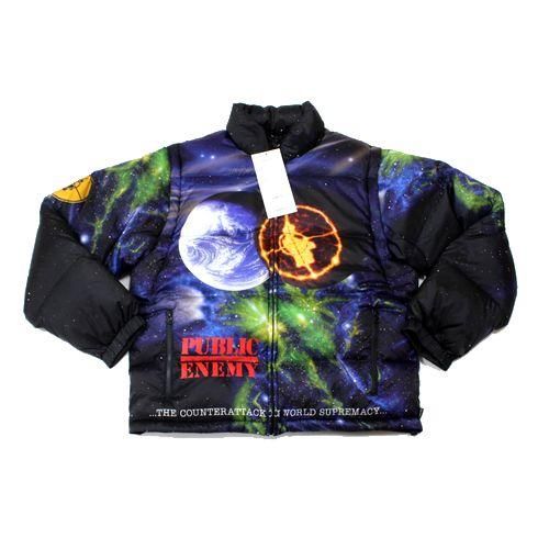 supreme public enemy puffy jacket