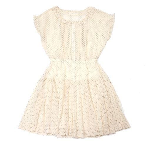 Snidel スナイデル 11aw ドットプリーツレトロワンピース ブランド古着買取 販売unstitchオンラインショップ
