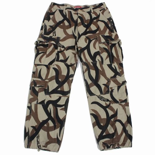 supreme camo cargo pants