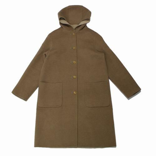 【パラスパレス】新品タグ付き ロングコート フード付き パラスパレス サックスフード付きコート パラスパレスのアウター PAL