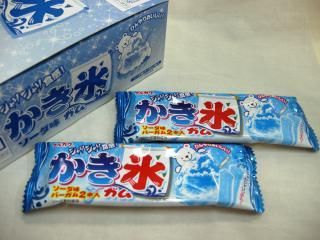 マルカワ かき氷ガム 個入り 単品参考上代30円 駄菓子の通販 駄菓子とおかしのみせ エワタリ