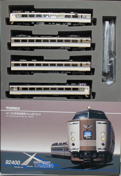 【TOMIX】　92400　JR 183系特急電車（たんば）セット 4両 - 仙台模型