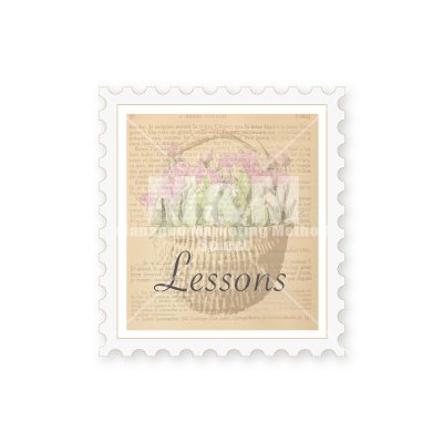 バナー素材 切手 バナー 05 Lessons レッスン M M Collection
