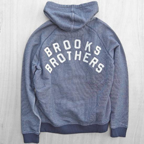 【Brooks Brothers】 COTTON SWEAT HOODIE ブルックスブラザーズ コットンスウェットパーカー - NY直輸入の