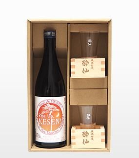 酔仙のすっきりもっきりセット 純米原酒720ml