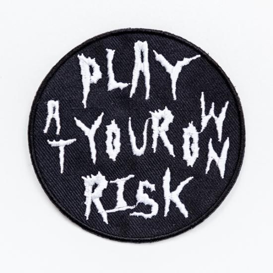 play at your own risk ワッペン homecenter vallicans
