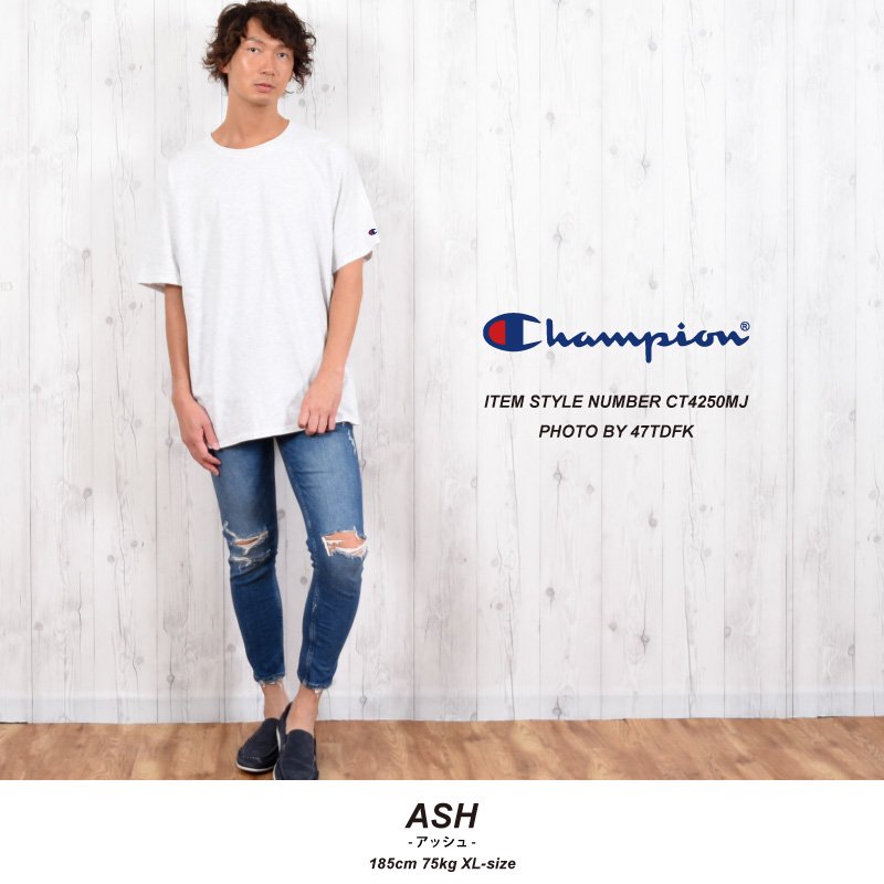 通常価格から50％OFF】チャンピオン CHAMPION 無地Tシャツ 6.0オンス