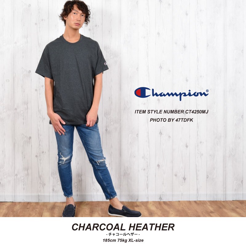 通常価格から50％OFF】チャンピオン CHAMPION 無地Tシャツ 6.0