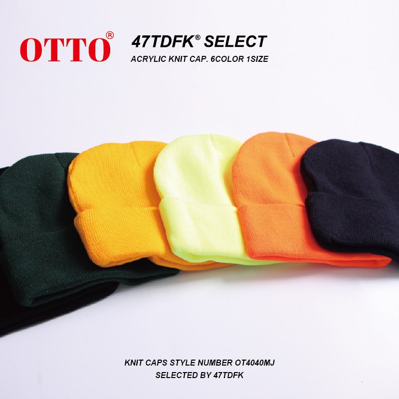 OTTO ニット帽 ホワイト ニットキャップ ビーニー - ニットキャップ