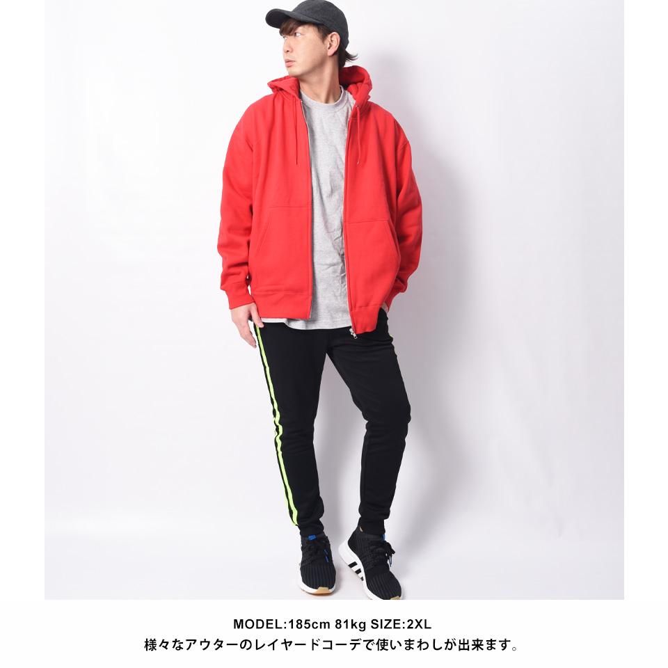肉厚な作りの7.4オンスのスーパーヘビーウェイト長袖Tシャツ