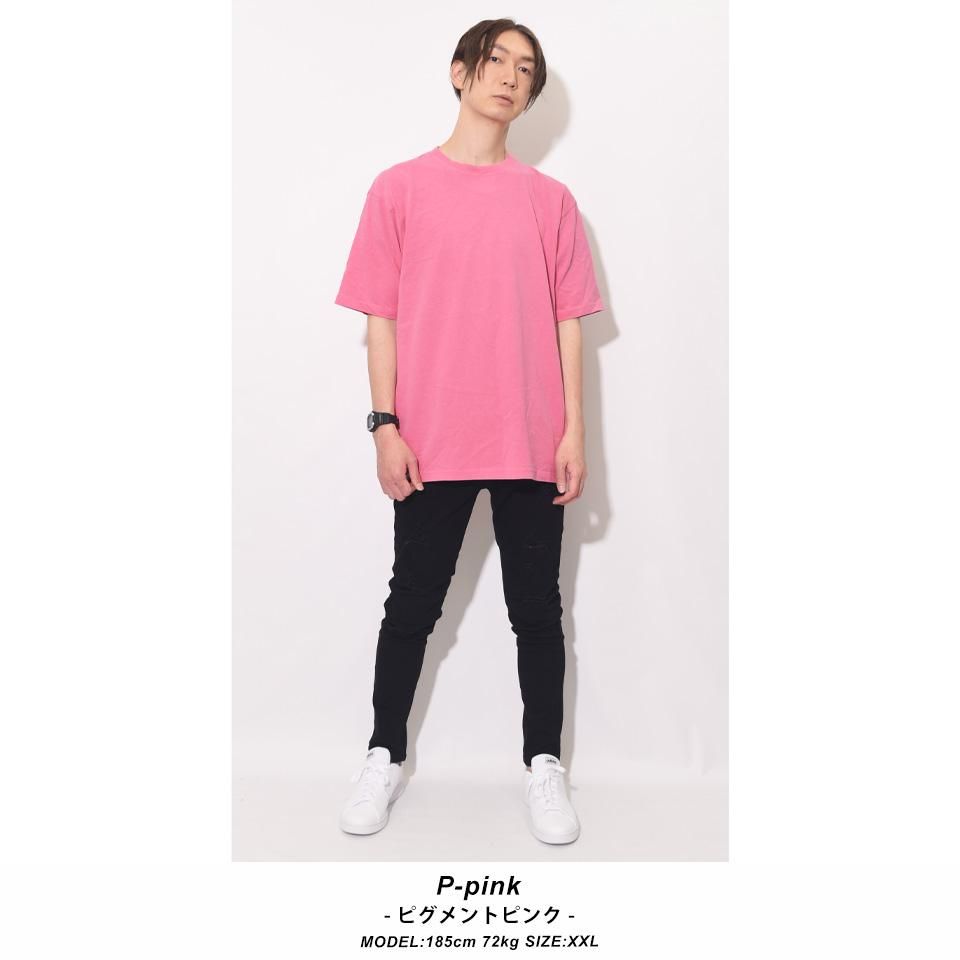 気古されたようなヴィンテージ感のピグメントTシャツ - 【無地市場