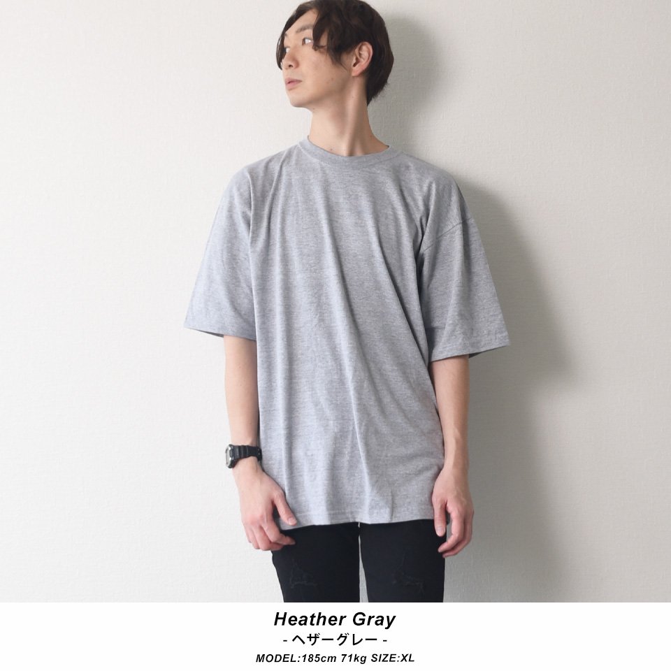 Lecity ビッグサイジングTシャツ 6.2オンス - 無地市場 - 無地Tシャツの激安通販専門店