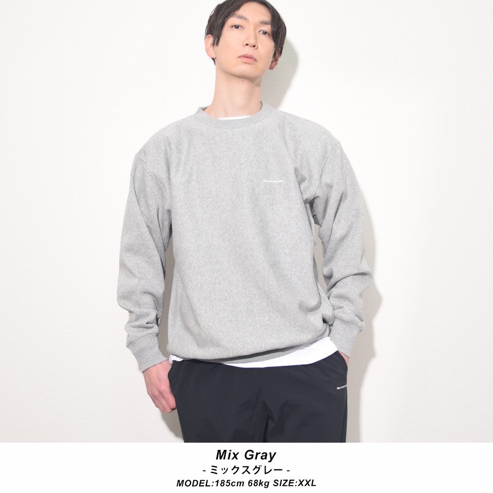 GRMEY  "PAMPAGA CREWNECK"  薄手スウェットシャツ