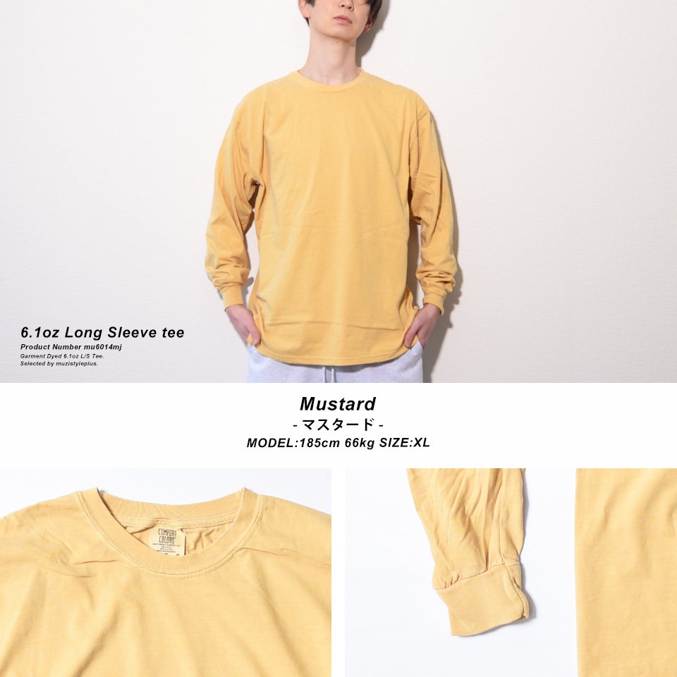 新品未使用 6.1oz 無地 ロンT ペッパー XL - Tシャツ