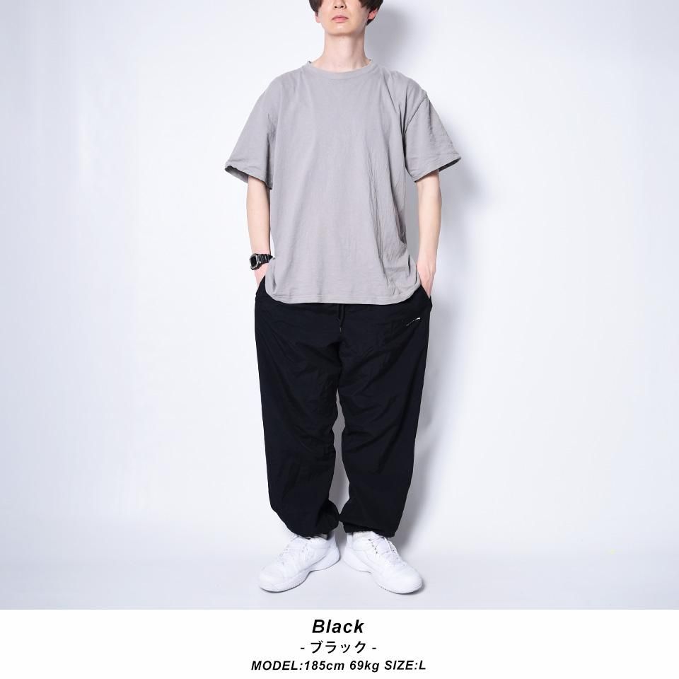 キレイメキャンプのバルーンシルエットナイロンパンツ - 【無地市場