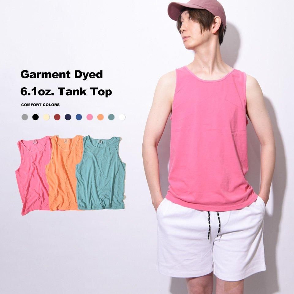 greatLAND オリジナル ノーマン タンクトップ ピグメントダイクリーム greatLAND オリジナル ノーマン タンクトップ ピグメントダイ