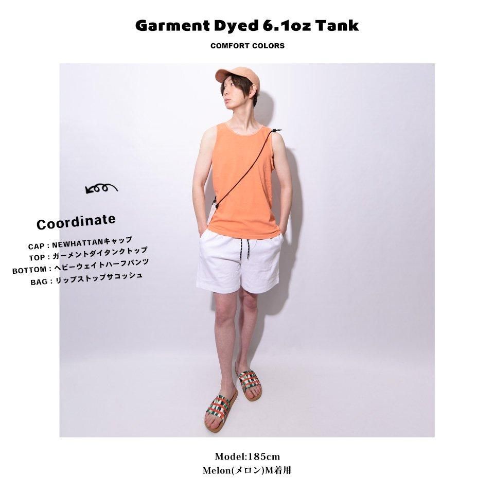 greatLAND オリジナル NOMAN タンクトップ ピグメントダイブラック greatLAND オリジナル NOMAN タンクトップ ピグメントダイ