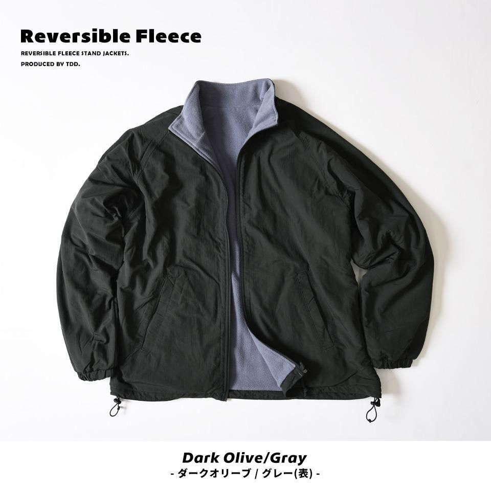 90年代を彷彿とさせるリバーシブルアウター ナイロンジャケット