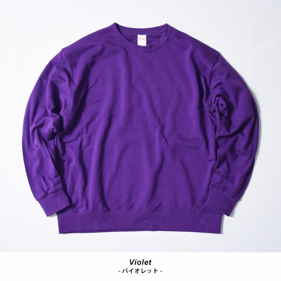 NEXUSVII. R/S DAMAGED 3TONE SWEAT・FADE PURPLE - tity