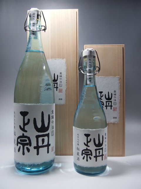 純米大吟醸 「秘蔵酒」 1.8L - 株式会社八木酒造部 | 山丹正宗