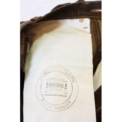 B0625S 新品 BONCOURA コーデュロイ パンツ：28 ブラウン Boncoura】 コールテンパンツ - JAM - 茨城県つくば市のセレクト