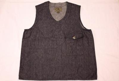 Nigel Cabourn・ナイジェル ケーボン】WORKWEAR VEST・ワークウエア