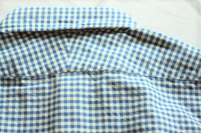 Nigel Cabourn・ナイジェル ケーボン】 BUTTON DOWN SHIRT S/S GINGHAM