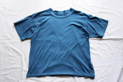PORTER CLASSIC ハイネック オーバーサイズ染めTシャツ