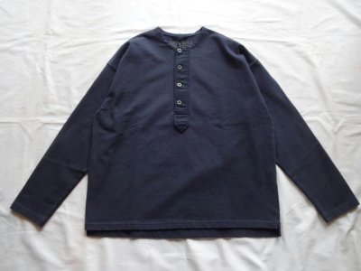 Nigel Cabourn・ナイジェル ケーボン】 BIG SHIRT HENLEY NECK・ビッグ