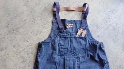 ナイジェルケーボンLYBROネイバルダンガリー AW22 New Arrivals》NAVAL DUNGAREE - Black - from LYBRO