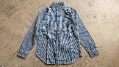 orSlow・オアスロウ】B.D SHIRT HICKORY・ボタンダウンシャツ
