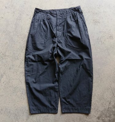 PORTER CLASSIC・ポータークラシック】 POPLIN JAZZ PANT※こちらの