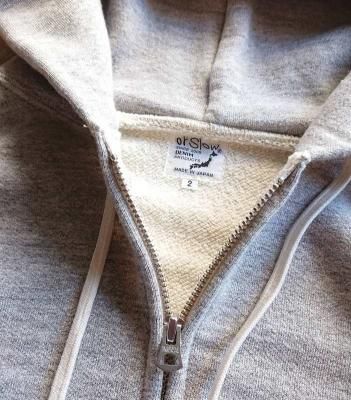 orSlow・オアスロウ】ZIP UP HOODED SWEATSHIRT - JAM - 茨城県