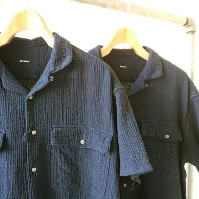 PORTER CLASSIC・ポータークラシック】 SASHIKO SUPER LIGHT KEROUAC SHIRT - JAM -  茨城県つくば市のセレクトショップ