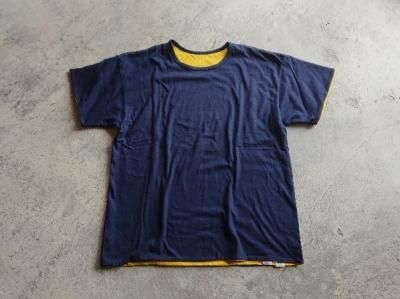 ボンクラ　フットボールTシャツ　ネイビー　size38 ボンクラ フットボールTシャツ ネイビー size38 楽天市場