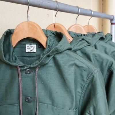 orSlow・オアスロウ】US ARMY HOODED SHIRT JACKET - JAM - 茨城