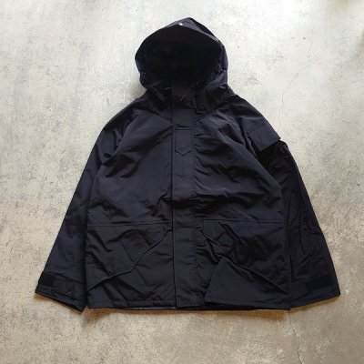 DEADSTOCK】00s Swedish army parka,cold weather,black - JAM - 茨城 
