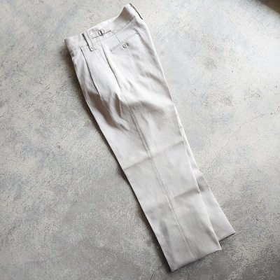 NEAT・ニート】COTTON PIQUE BELTLESS IVORY - JAM - 茨城県つくば市のセレクトショップ