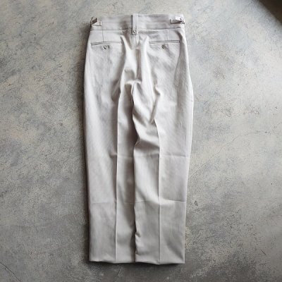 NEAT・ニート】COTTON PIQUE BELTLESS IVORY - JAM - 茨城県つくば市のセレクトショップ