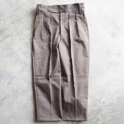 NEAT・ニート】COTTON PIQUE BELTLESS KHAKI - JAM - 茨城県つくば市のセレクトショップ