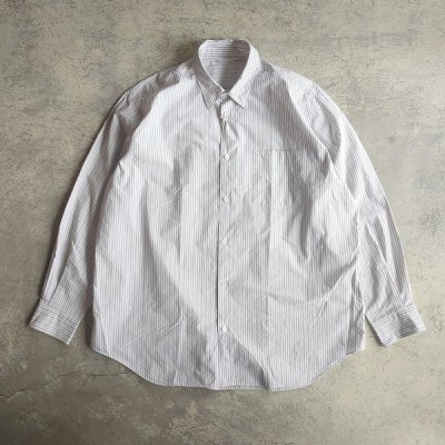 FUJITO・ フジト】 BIG SILHOUETTE SHIRT・ビッグシルエットシャツ ストライプ - JAM - 茨城県つくば市のセレクトショップ