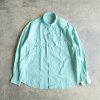 【PORTER CLASSIC・ポータークラシック】 ROLL UP STRIPE SHIRTS GREEN<img class='new_mark_img2' src='https://img.shop-pro.jp/img/new/icons1.gif' style='border:none;display:inline;margin:0px;padding:0px;width:auto;' />