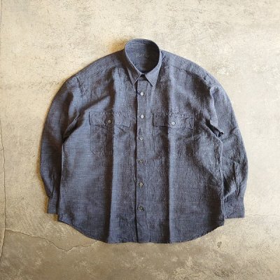 PORTER CLASSIC・ポータークラシック】 ROLL UP BAMBOO LINEN SHIRTS ...