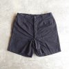 【DEADSTOCK】FRENCH MILITARY M-52 CHINO SHORTS BLACK OVER-DYE<img class='new_mark_img2' src='https://img.shop-pro.jp/img/new/icons1.gif' style='border:none;display:inline;margin:0px;padding:0px;width:auto;' />