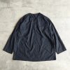 【DEADSTOCK】80s RUSSIAN MILITARY SLEEPING SHIRT BLACK OVER-DYE<img class='new_mark_img2' src='https://img.shop-pro.jp/img/new/icons55.gif' style='border:none;display:inline;margin:0px;padding:0px;width:auto;' />