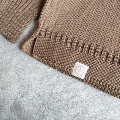 Boncoura・ボンクラ】 ガンジーセーター コヨーテ - JAM - 茨城県