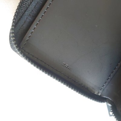 ERA.・イーラ】 SO BLACK ROUND PALM WALLET - JAM - 茨城県