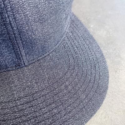 Boncoura・ボンクラ】USNAVY キャップ 黒シャンブレ - JAM